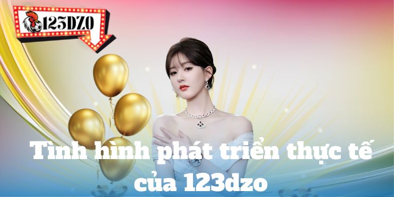 Tình hình phát triển thực tế của 123dzo