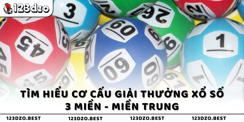 Tìm hiểu cơ cấu giải thưởng xổ số 3 miền - Miền Trung